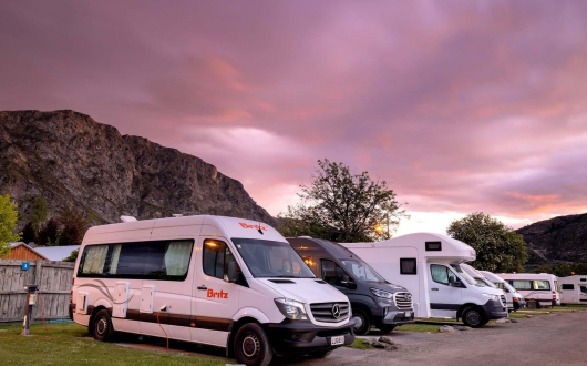 Powered Campervan Site